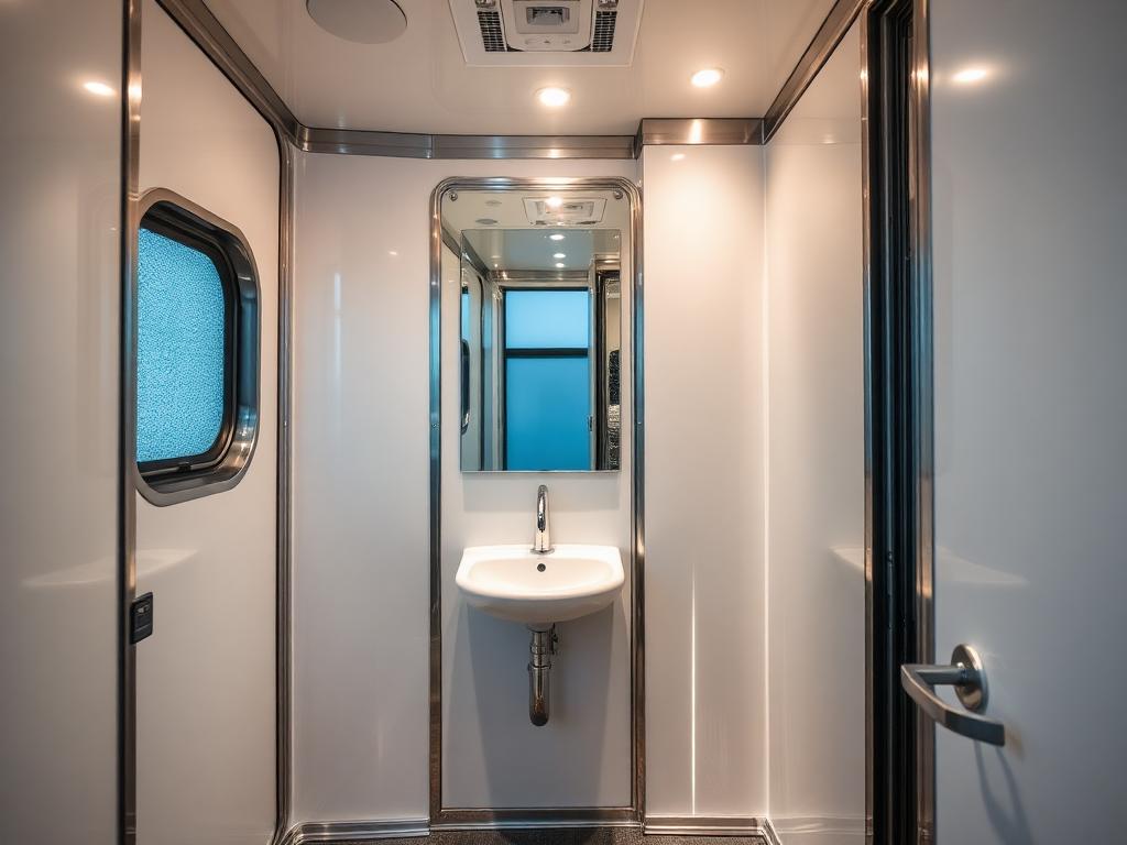 Luxury Restroom Trailers in Waterloo, IA